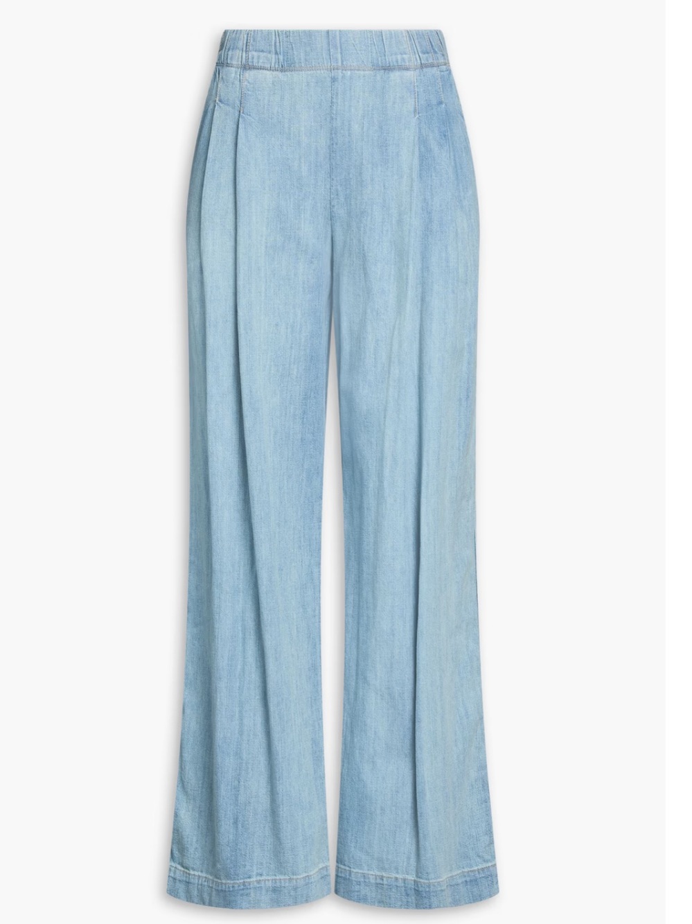 James Perse Denim Pleated Pant - Picture 2 of 9